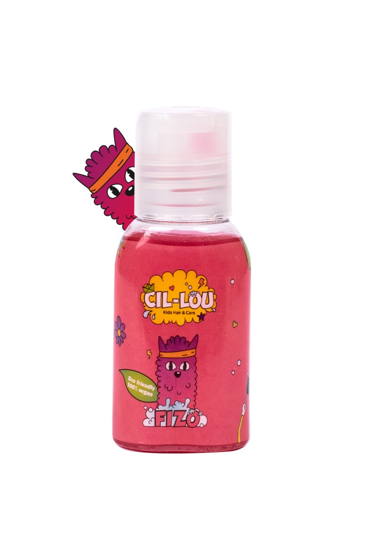 stoomboot bevolking overdracht Fizo mini shampoo sweet strawberry - CIL-LOU kids shampoo